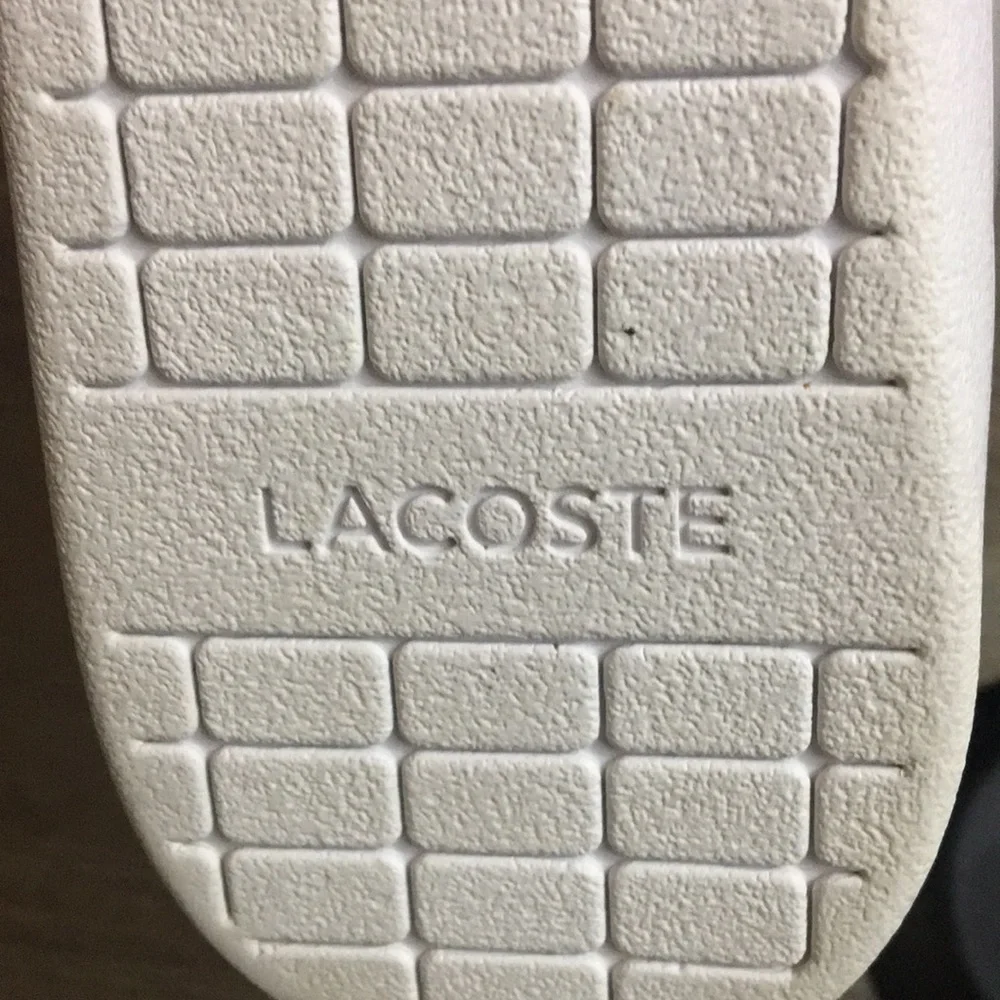 Lacoste Men's White/Bronze Sneakers - Picture 9 of 10